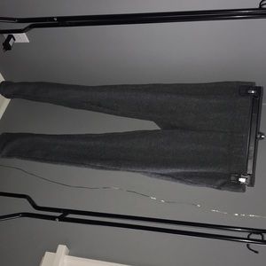 gray flannel leggings